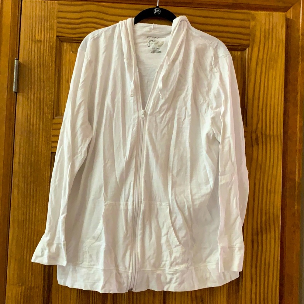White Light JMS Sweat Jacket